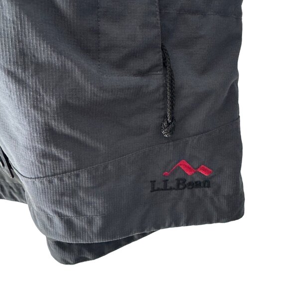 LL Bean Women's D. Gray Full Zip Winter Hooded Jacket Coat, Size M - Picture 6 of 10